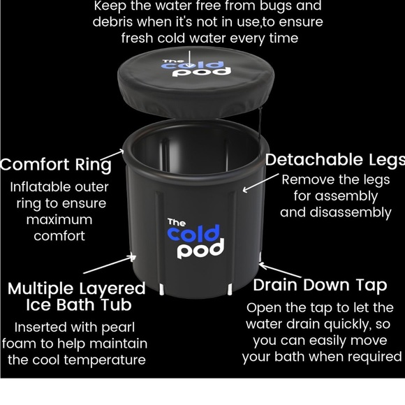 The cold pod new in box comes with a cover - Picture 5 of 7